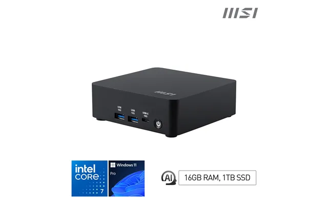 Msi Cubi Nuc Ai 1umg Intel Core Ultra 7 155h. Desktop Pc. Nuc