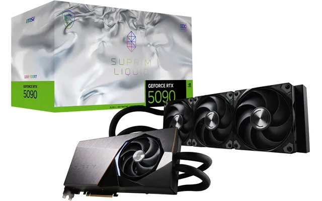 Msi Suprim Geforce Rtx 5090 32g Liquid Soc Graphics Card Nvidia 32 Gb