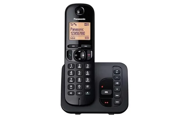 Panasonic Kx-tgc220 Dect Telephone Caller Id Black
