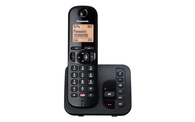 Panasonic Kx-tgc260eb Telephone Dect Telephone Caller Id Black
