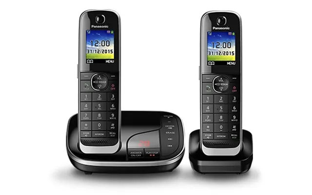 Panasonic Kx-tgj322e Dect Telephone Caller Id Black