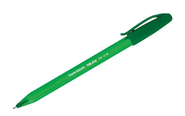 Papermate Inkjoy 100 Green Stick Ballpoint Pen 50 Pc S
