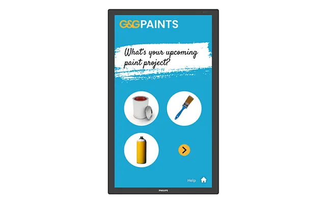 Philips 3000 Series 24bdl3751t 00 Signage Display Interactive Flat Pan