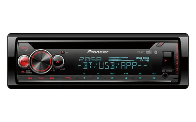 Pioneer Deh-s720dab Car Media Receiver Black 200 W Bluetooth