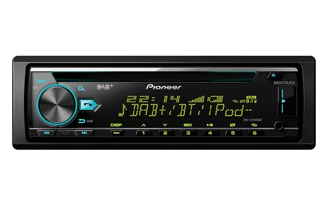Pioneer Deh-x7800dab Car Media Receiver Black 200 W Bluetooth