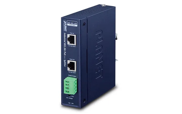 Planet Ipoe-173s Network Splitter Power Over Ethernet Poe Blue