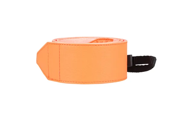 Praktica Genuine Leather Camera Neck Strap 100mm Wide X 40mm - Orange