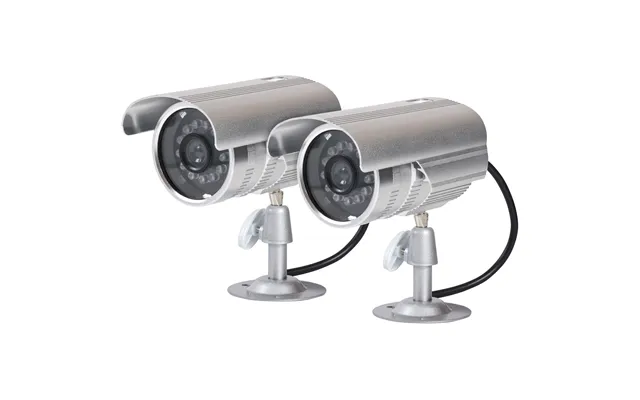 Properav Aluminium Pack Of 2 Dummy Security Camera