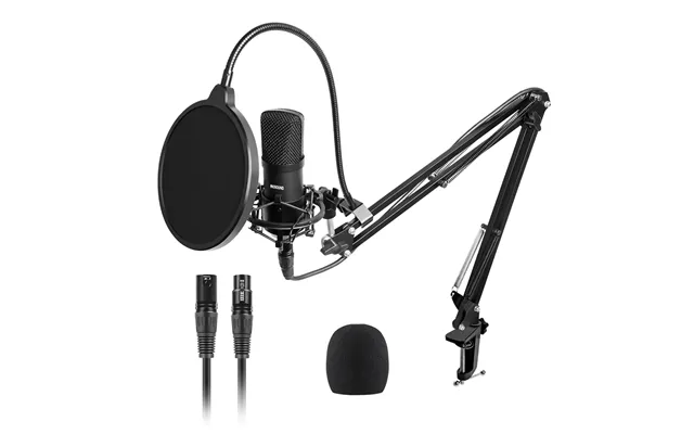 Prosound Xlr Microphone With Boom Arm Kit Professional Cardioid Polar