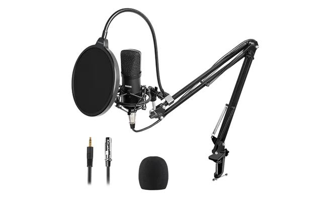 Prosound Xlr To 3.5mm Microphone With Boom Arm Kit Condenser Cardioid