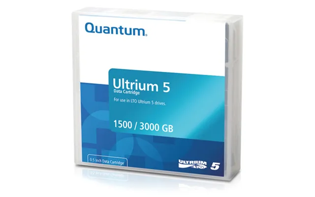 Quantum Mr-l5mqn-01 Backup Storage Media Blank Data Tape 1.5 Tb Lto 1