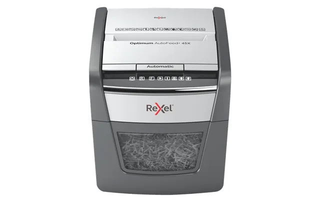 Rexel Optimum Autofeed 45x Paper Shredder Cross Shredding 55 Db 22 Cm