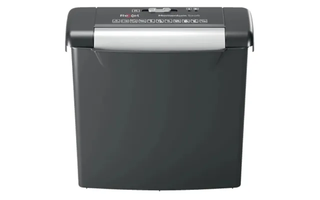 Rexel S206 Paper Shredder Strip Shredding 22 Cm Black. Silver