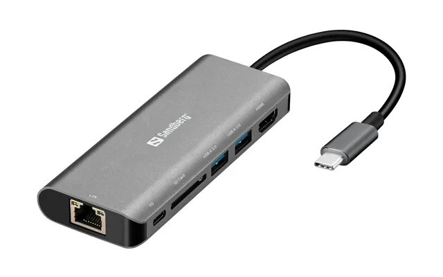 Sandberg Usb-c Dock Hdmi Lan Sd Usb100w