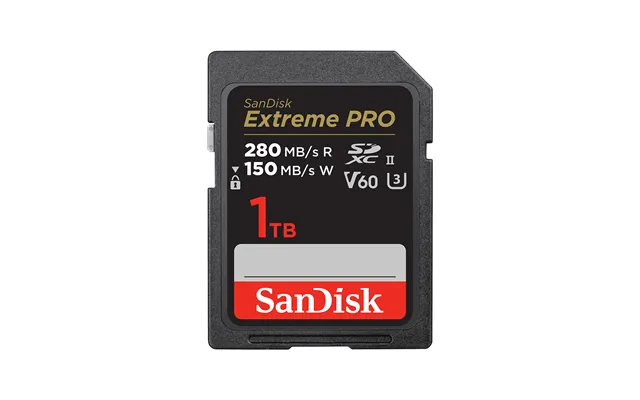 Sandisk Sdsdxep-1t00-gn4in Memory Card 1 Tb Sdxc Uhs-ii Class 10