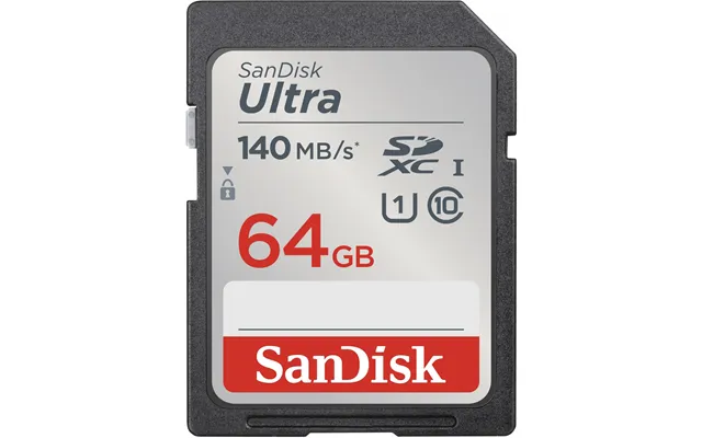 Sandisk Ultra 64 Gb Sdxc Uhs-i Class 10