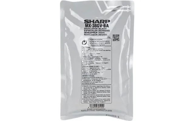 Sharp Mx-36gvba Developer Black. 100k Pages For Sharp Mx 2310
