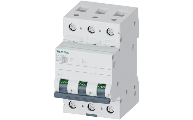 Siemens Circuit Breaker 6ka 3pol C25