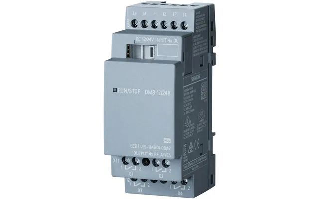 Siemens Logo Dm8 12 24r Exp. Mod. 2 Mw. 4di Do