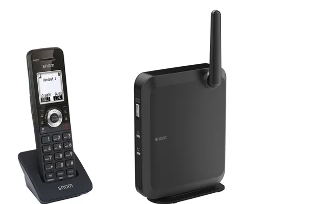 Snom 110 Sc Dect Bundle Dect Telephone Caller Id Black