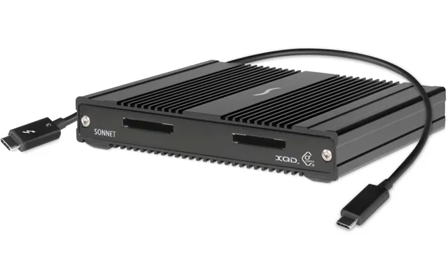 Sonnet Sf3 Series - Cfexpress Xqd Pro Card Reader Thunderbolt 3 Black