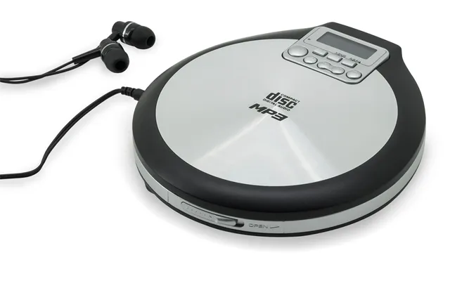 Soundmaster Cd9220 Cd Player Black. Stainless Steel Personal Cd Player