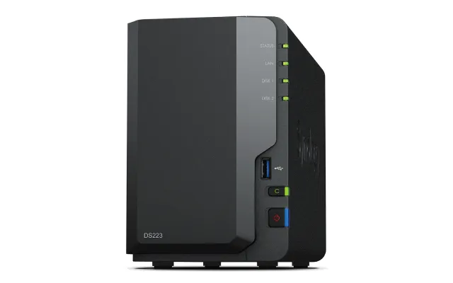 Synology Diskstation Ds223 Nas Storage Server Desktop Realtek Rtd1619b
