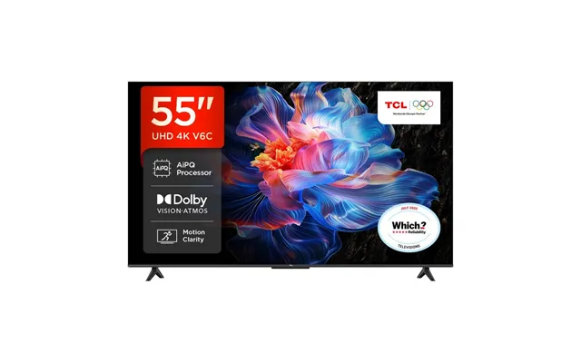 Tcl 55v6c-uk Tv 139.7 Cm 55 4k Ultra Hd Smart Tv Wi-fi Metalli