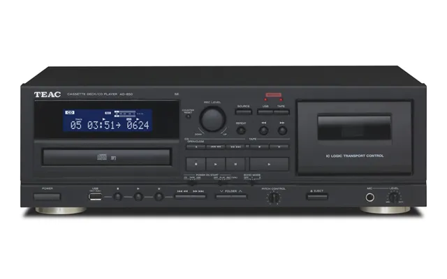 Teac Ad-850-se B Cd Player Black Personal Cd Player