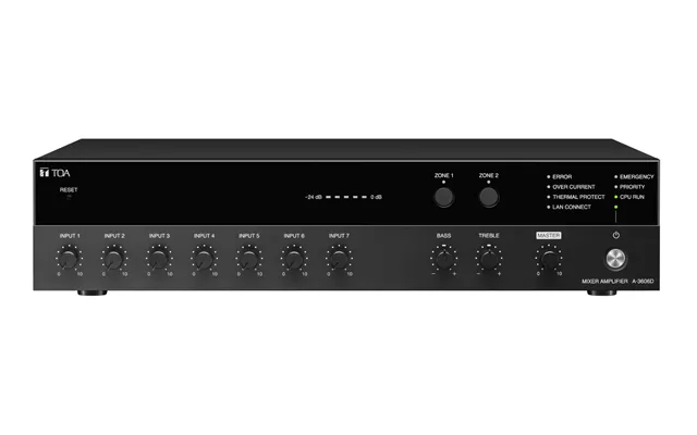 Toa A-3648d Audio Mixer 4 Channels 20 - 20000 Hz