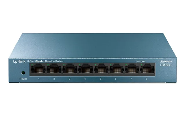 Tp-link Ls108g Network Switch Unmanaged Gigabit Ethernet 10 100 1000