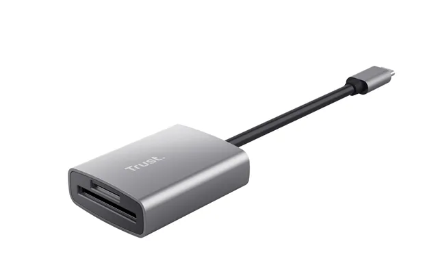 Trust 24136 Card Reader Usb 3.2 Gen 1 3.1 Gen 1 Type-c Aluminium