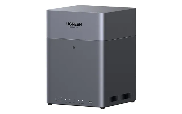 Ugreen Dh4300 Plus Nas Mini Tower 8 Gb Lppddr4x Ugos Pro Grey