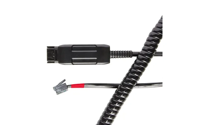 V7 Bl-08 P Telephone Cable 2 M Black