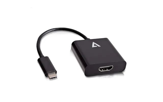 V7 Usb-c Male To Hdmi Female Adapter Black