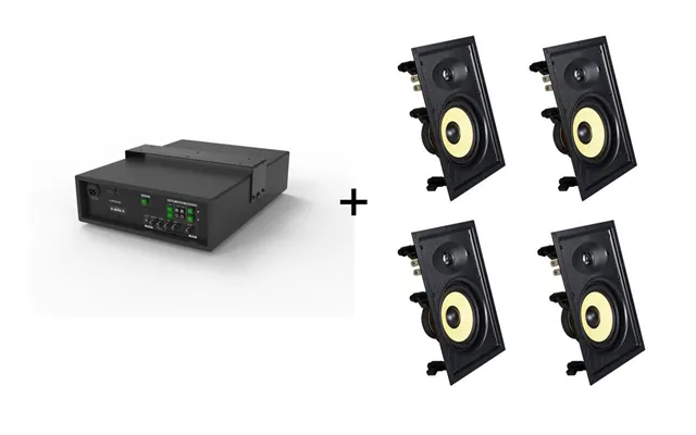 Vivolink Audiopack Subwoofer 4 X Premium In-wall Speakers - Limited