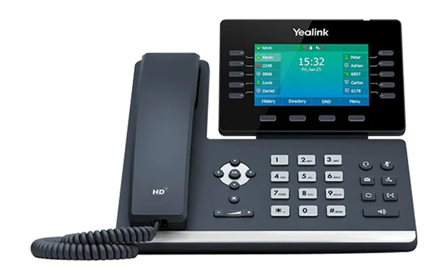 Yealink Sip-t54w Ip Phone Black 10 Lines Lcd Wi-fi