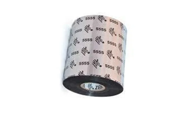 Zebra 05555bk110d Thermal-transfer Ribbon 110mm X 30m Pack 10 For Zebr