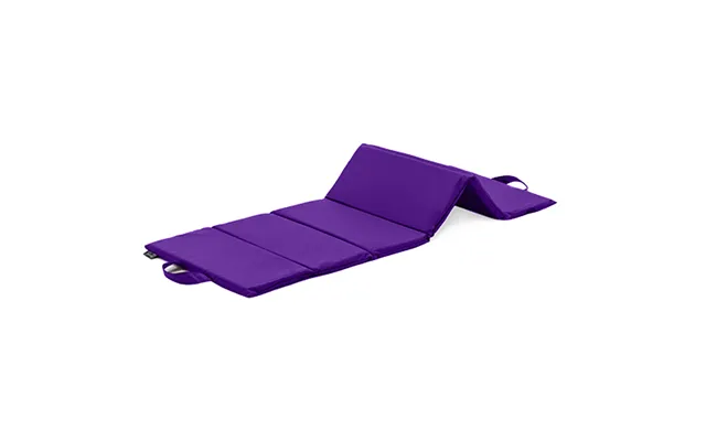 Foldable Outdoor Picnic Mat Water-resistant Beach & Camping Rug With Easy Carry Handle - Purple