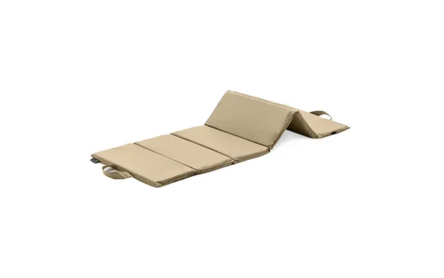 Foldable Outdoor Picnic Mat Water-resistant Beach & Camping Rug With Easy Carry Handle - Stone