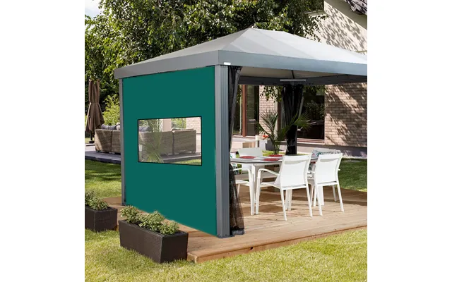Water Resistant Gazebo Side Panel Window Curtains Replacement Outdoor Pergola Privacy Panels - Green product image