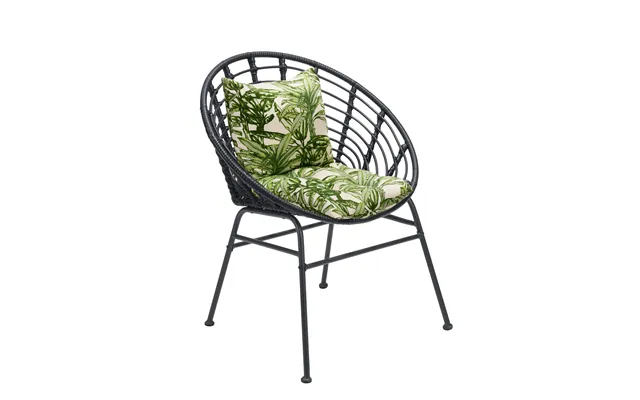 Water Resistant Outdoor Non Slip Seat And Back Cushions Patio Printed Chair Cushion - Jungle Fern