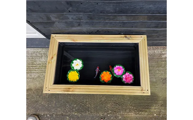 Garden Pond Water Feature Fish Pond In Decking Surround product image