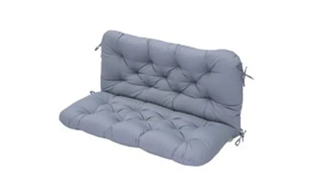2 Seater Outdoor Bench Seat With Back Cushion