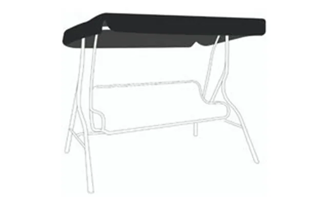 3 Seater Replacement Canopy With Velcro Tabs 190cm X 135cm