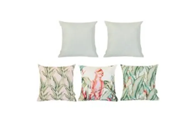 5 Piece Cockatoo Cushion Cover Set