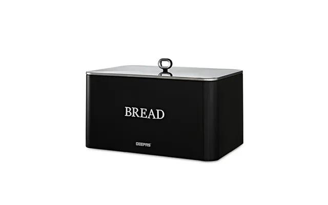 13l Steel Kitchen Bread Bin Canister Countertop Storage Retrovive