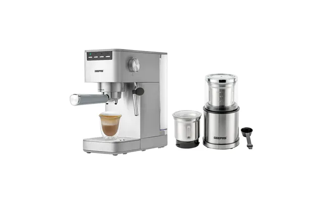 1450w Cappuccino Coffee Machine & 200w Coffee Grinder Set