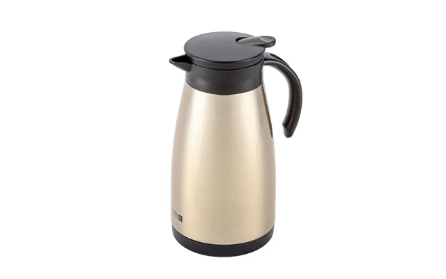 1.5l Double Walled Gold Thermos And Insulated Carafe product image