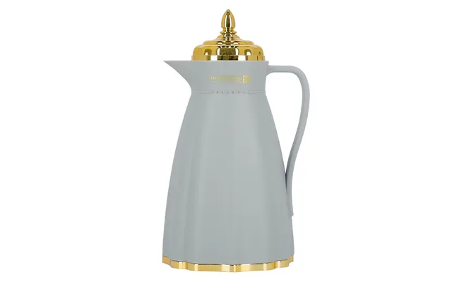 1l Airtight 'stormy Grey' Glass Thermos Jug Flask